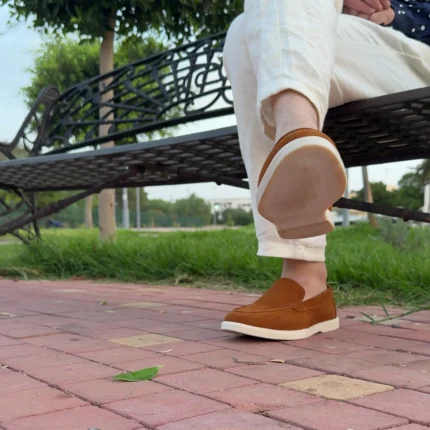 DONYDIOF Mocassin Élégance en Daim