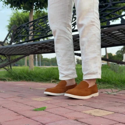 DONYDIOF Mocassin Élégance en Daim