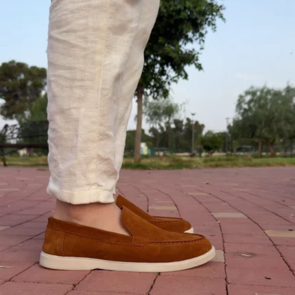 DONYDIOF Mocassin Élégance en Daim